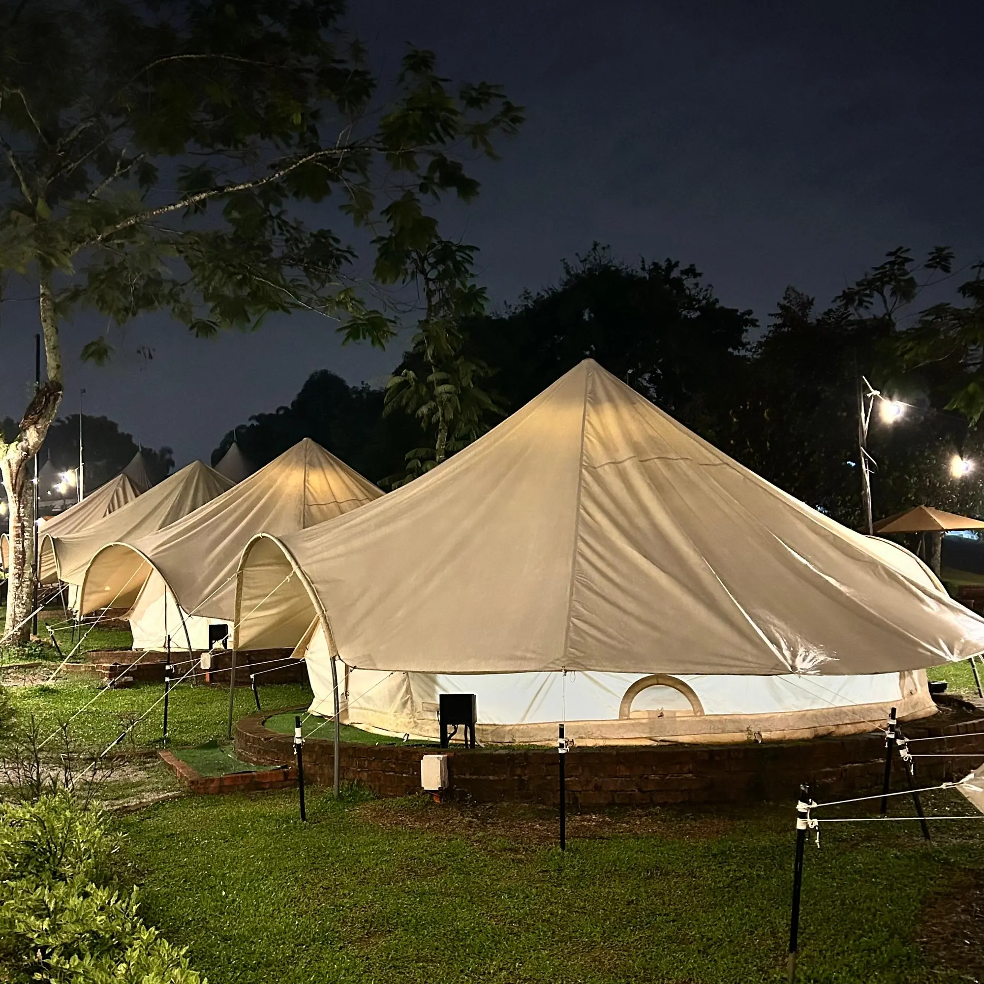 Bell tents by the wetland, GL@W Glamping Wetland Putrajaya