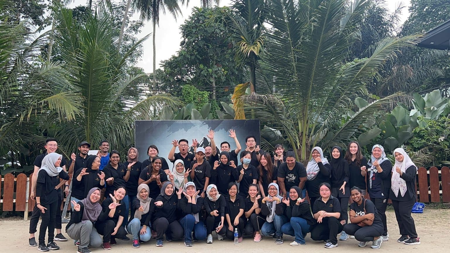 The Kebun Basecamp: A lakeside campus near Gopeng Glamping Park, made for big groups and school camps.
